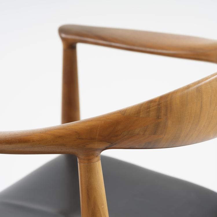 Bild 4 zu Objekt, Zwei Armlehnst&uuml;hle 'The Chair' - 'PP 503', 1949, Hans J. Wegner, Hansen, Johannes, Kopenhagen, 155B 397