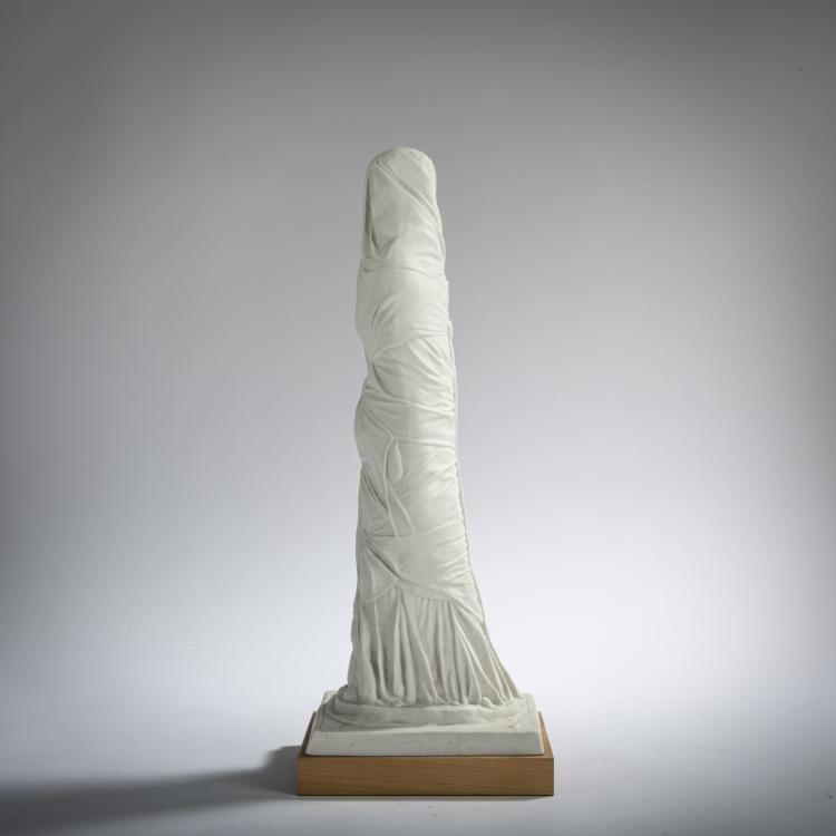 Bild 2 zu Objekt, 'Stehende Gewandfigur', 1981, Edgar Augustin, Goebel Galerie, R&ouml;dental, 157C 604
