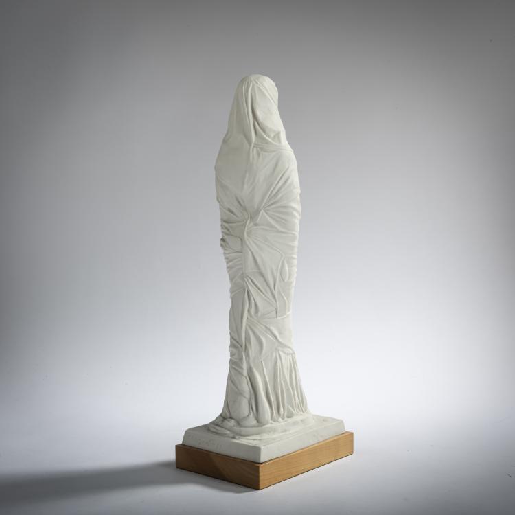 Bild 3 zu Objekt, 'Stehende Gewandfigur', 1981, Edgar Augustin, Goebel Galerie, R&ouml;dental, 157C 604