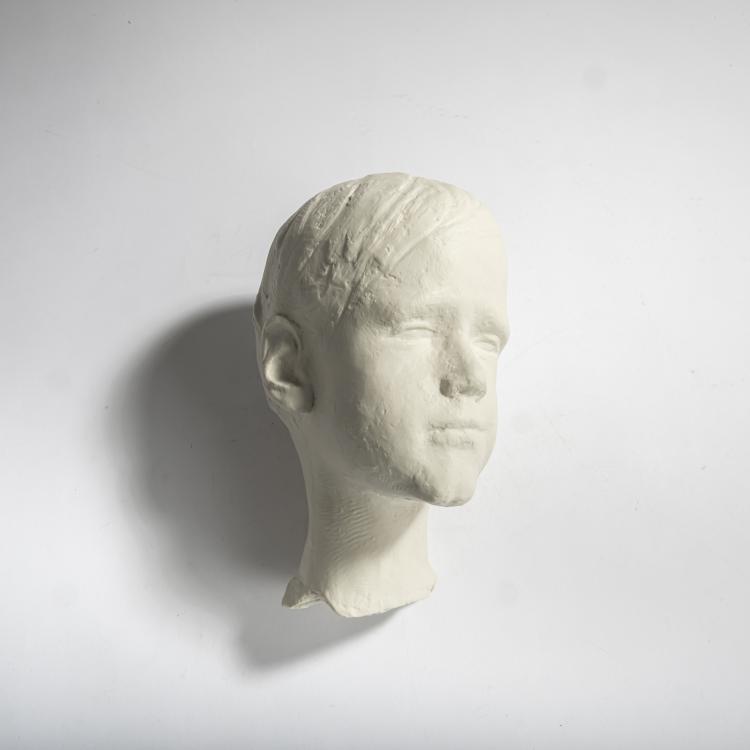 Hauptbild zu Objekt, Untitled (boy's head), 2nd half of the 20th century, Hans Wimmer, 157C 635