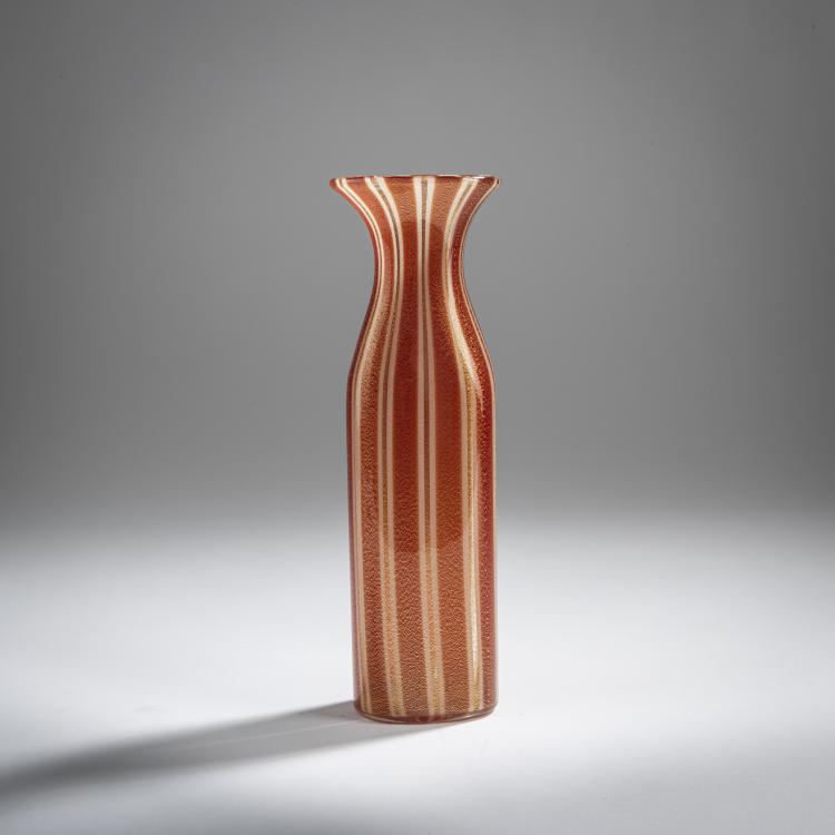 Hauptbild zu Objekt, 'A canne' vase, c. 1952, Flavio Poli, Seguso Vetri d'Arte, Murano, 155C 864