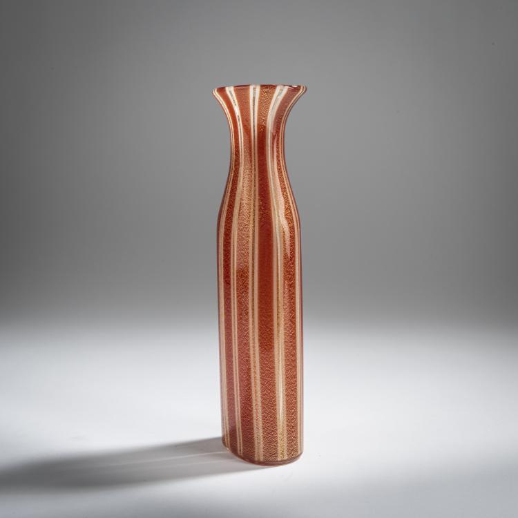 Bild 2 zu Objekt, 'A canne' vase, c. 1952, Flavio Poli, Seguso Vetri d'Arte, Murano, 155C 864