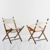 Two 'Safari' folding chairs, 1940s