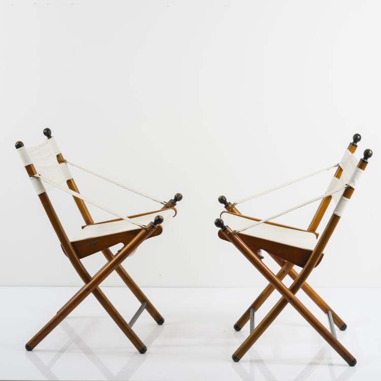 Bild 2 zu Objekt, Zwei Safari-St&uuml;hle, 1940er Jahre, Deutschland, 155B 328