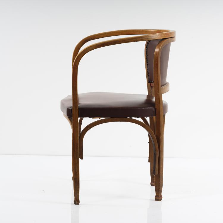 Hauptbild zu Objekt, '715F' armchair, c. 1899, Gustav Siegel, Kohn, J.&J, Wien (zugeschrieben), 155B 248