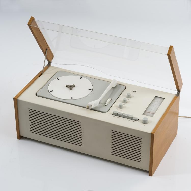 Bild 2 zu Objekt, Radio-phono combination 'SK 5, 1958, Hans Gugelot,Dieter Rams, Braun AG, Frankfurt am Main, 155B 369