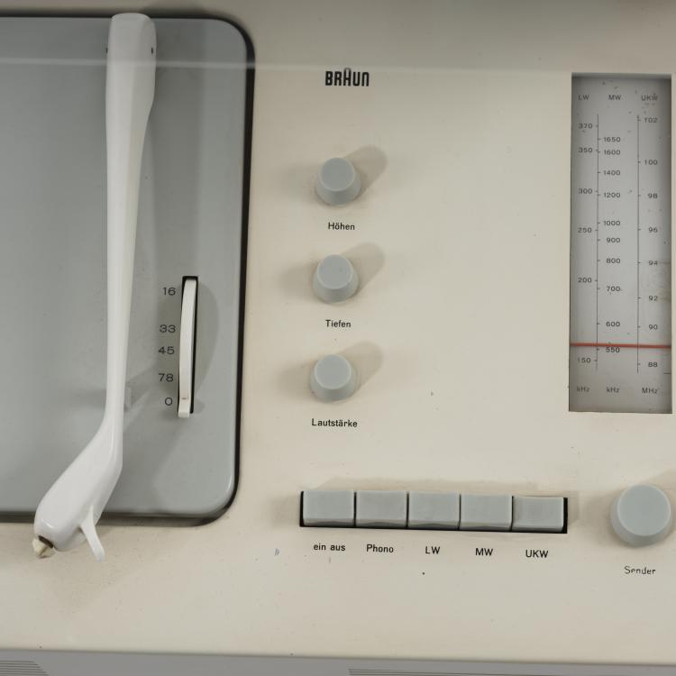 Bild 3 zu Objekt, Radio-phono combination 'SK 5, 1958, Hans Gugelot,Dieter Rams, Braun AG, Frankfurt am Main, 155B 369