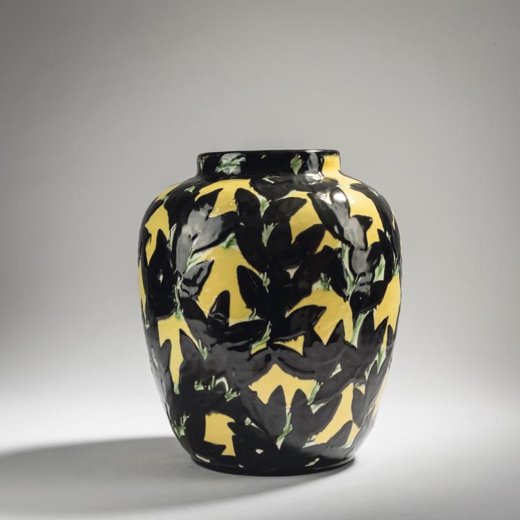 Hauptbild zu Objekt, Vase 'Lemons', 1912-13, Max Laeuger, Laeuger, Max, Kandern, 156C 608