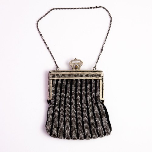 Bag with steel beads, c. 1910