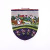 Pouch with a rural scene, 2nd half of the 19th century.