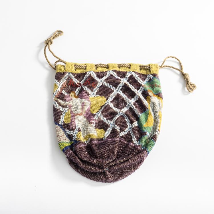 Bild 4 zu Objekt, Perlbeutel 'Adam und Eva', 1910/20er Jahre, 157F 1270