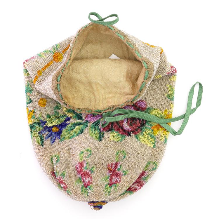 Bild 2 zu Objekt, Pouch with floral border, 2nd half of the 19th century, 159D 797