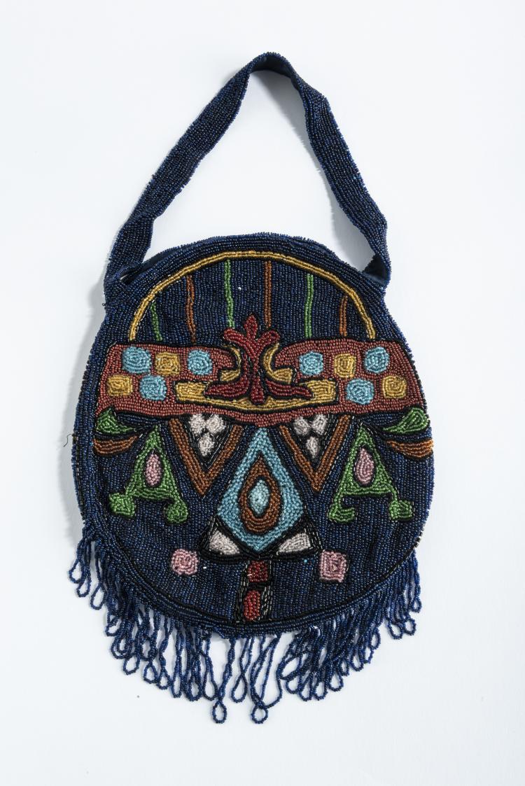 Hauptbild zu Objekt, Art Deco handbag, c. 1920, 159D 883