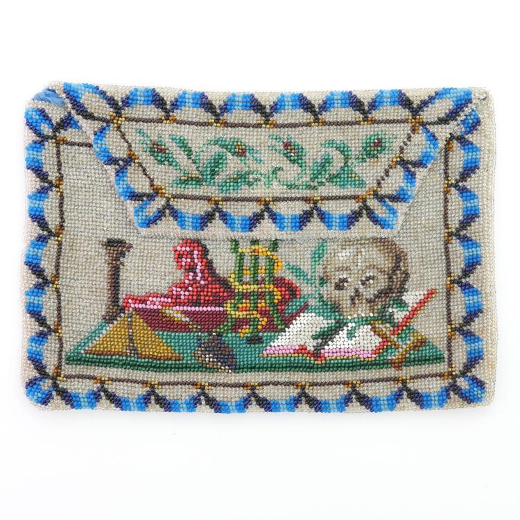 Hauptbild zu Objekt, Masonic wallet, 19th century, 159D 975