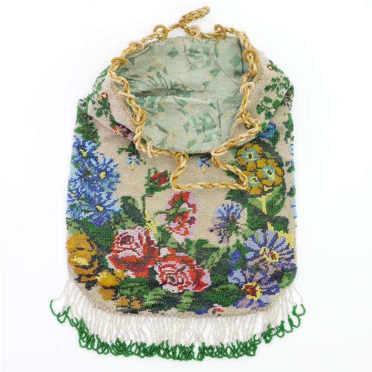 Bild 1 zu Objekt, Perlbeutel 'Gl&ouml;cklestasche', um 1920-30, 157F 1306