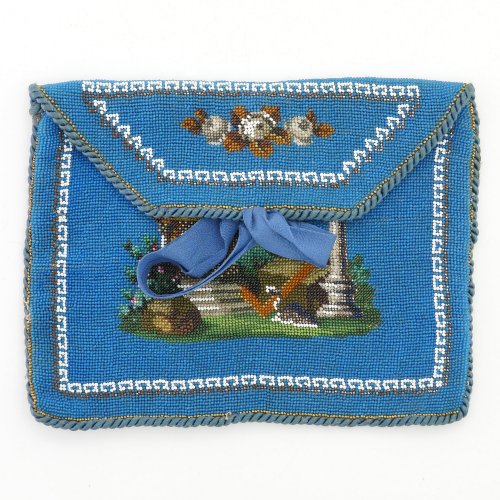 Masonic wallet, 1st half of the 19th century
