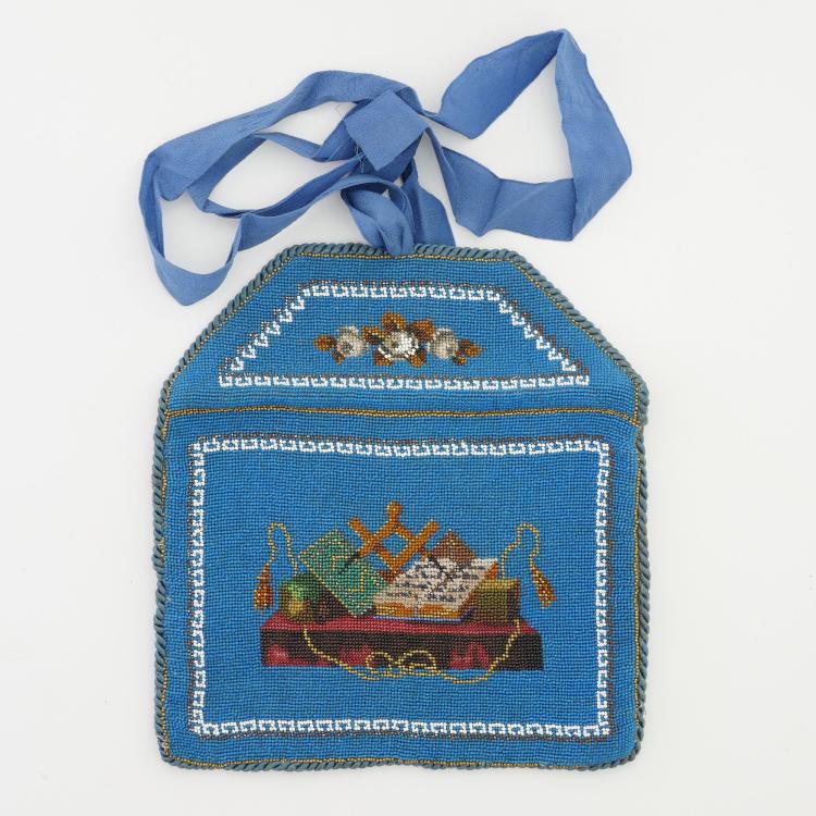 Bild 2 zu Objekt, Freimaurerbrieftasche, 1. H&auml;lfte 19. Jh., 157F 1391