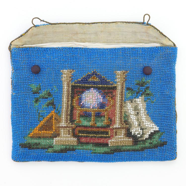 Bild 1 zu Objekt, Freimauerbrieftasche, 19. Jh., 159D 974