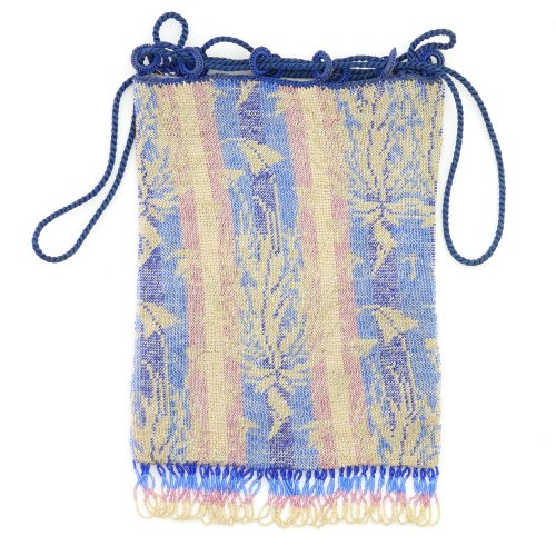 Pouch with stylised plants, c. 1910