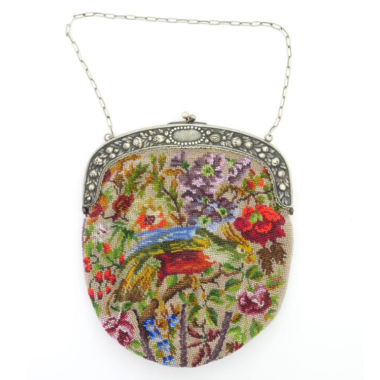 Bild 1 zu Objekt, Bag with a parrot, c. 1900, 159D 816