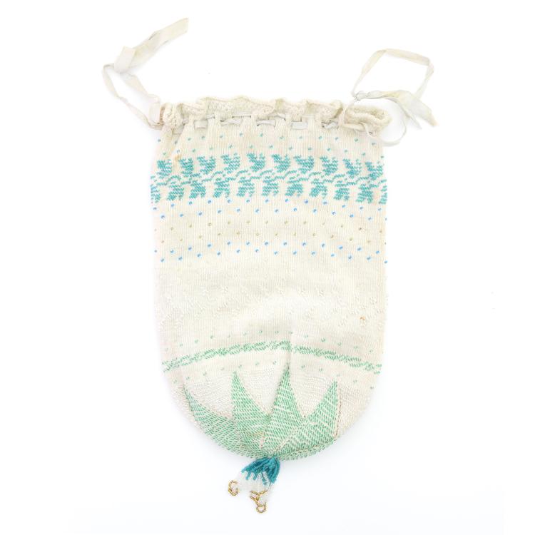 Bild 1 zu Objekt, Pouch with the year '1839 1864 1889', 19th century, 159D 750