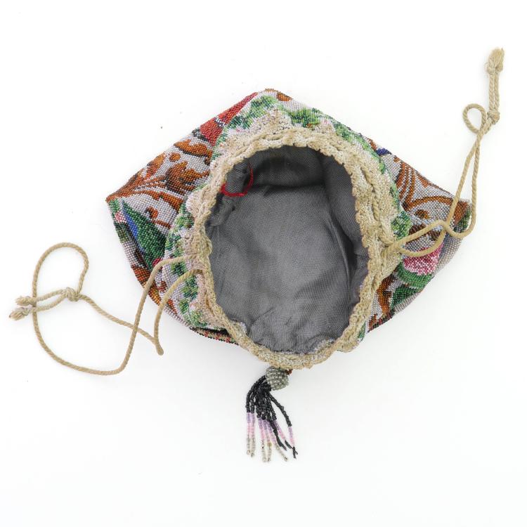Bild 2 zu Objekt, Pouch with parrots, c. 1900, 159D 838