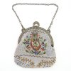 Bag with lyre and geometric pattern, c. 1900