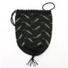 Art Deco pouch with geometric pattern, c. 1920