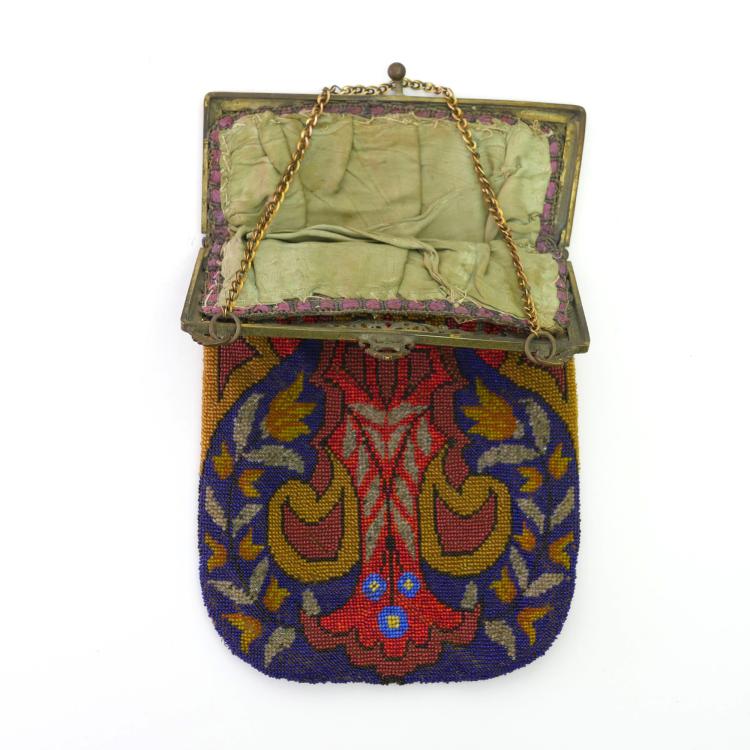 Bild 1 zu Objekt, Bag with carpet pattern, c. 1910, 159D 853