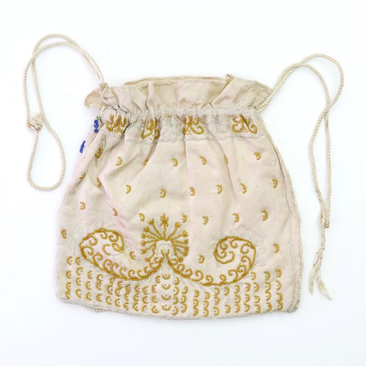 Bild 1 zu Objekt, Souvenir pouch 'Zum Andenken von A.K.L.', 2nd half of the 19th century, 159D 787