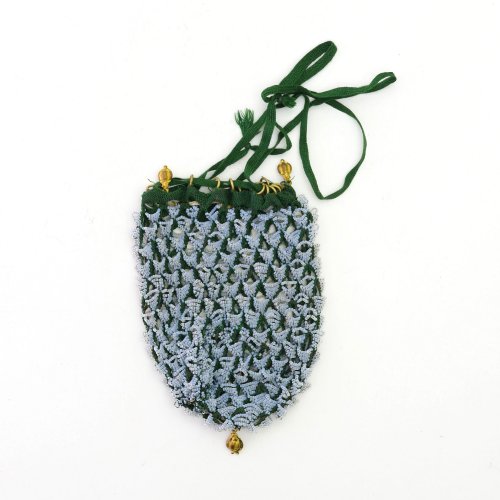 Pouch with opalescent beads, 2nd half of the 19th century