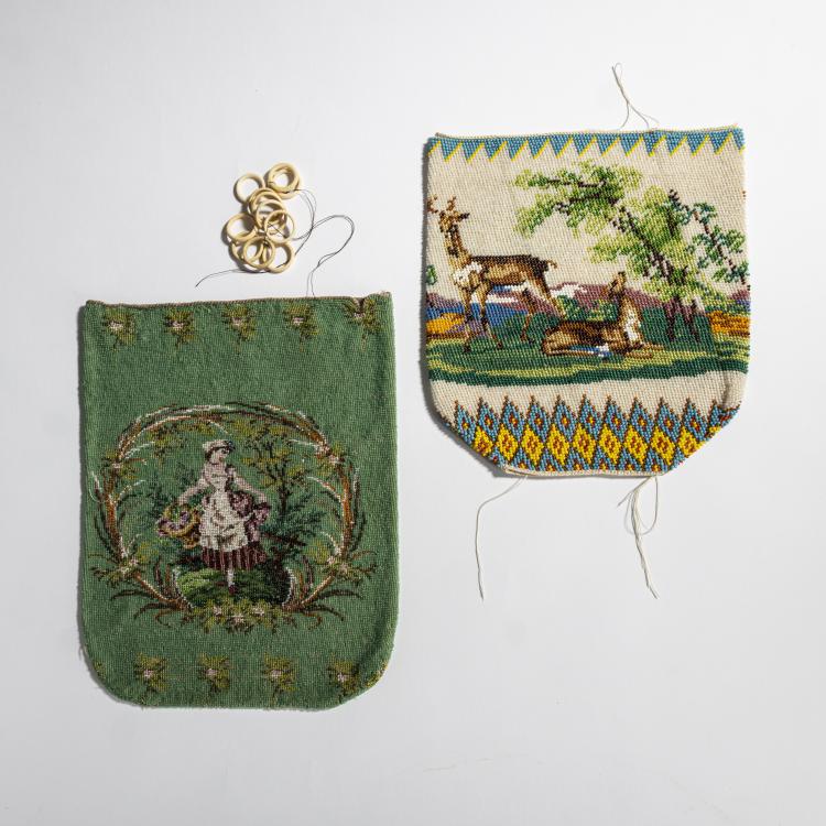 Hauptbild zu Objekt, Zwei Platten f&uuml;r Taschen, 157F 1246