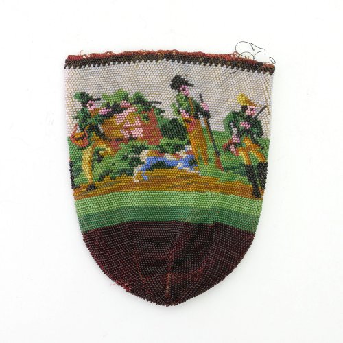 Pouch with a hunting scene, 2nd half of the 19th century