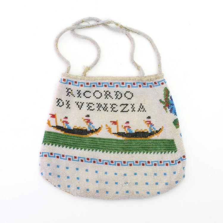 Hauptbild zu Objekt, Souvenirtasche 'Ricordo di Venezia', um 1900, 157F 1249