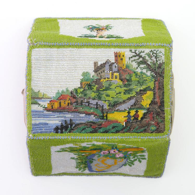 Bild 1 zu Objekt, Klapp-Etui mit Landschaftsmotiv, 2. H&auml;lfte 19. Jh., 159D 936
