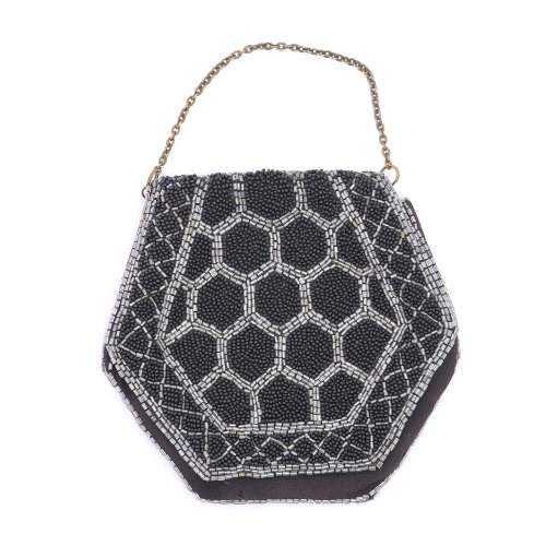 Hexagonal evening bag, 20th century