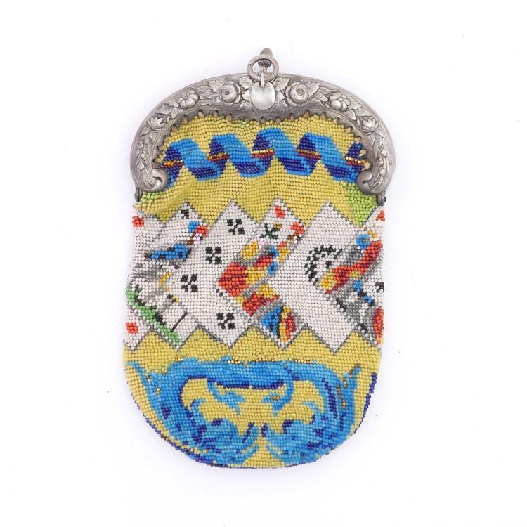 Bild 1 zu Objekt, B&uuml;gelb&ouml;rse mit Spielkarten, um 1900, 157F 1445