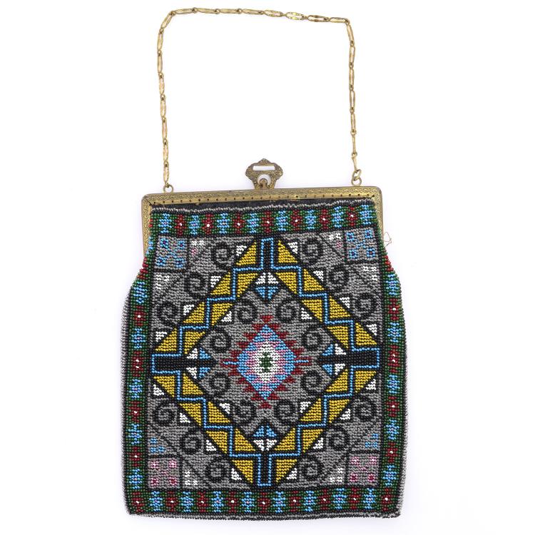 Bild 1 zu Objekt, Bag with carpet pattern, c. 1920, 159D 892
