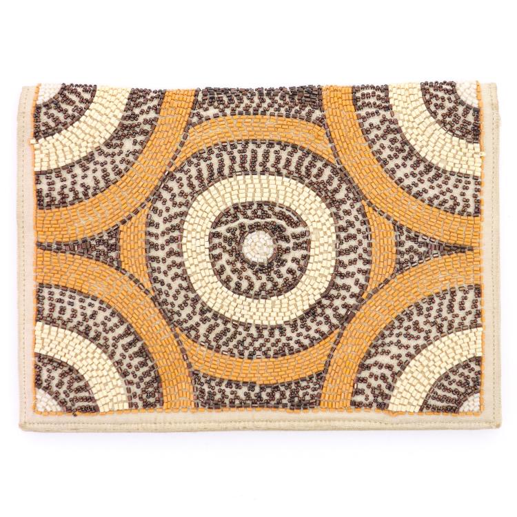 Hauptbild zu Objekt, Clutch with circles, c. 1920, 159D 893