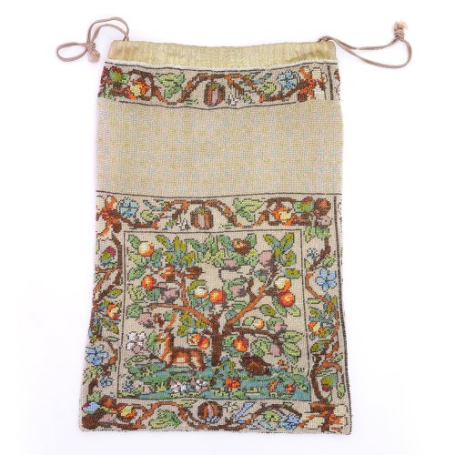 Pouch with apple tree, 2nd half of the 19th century