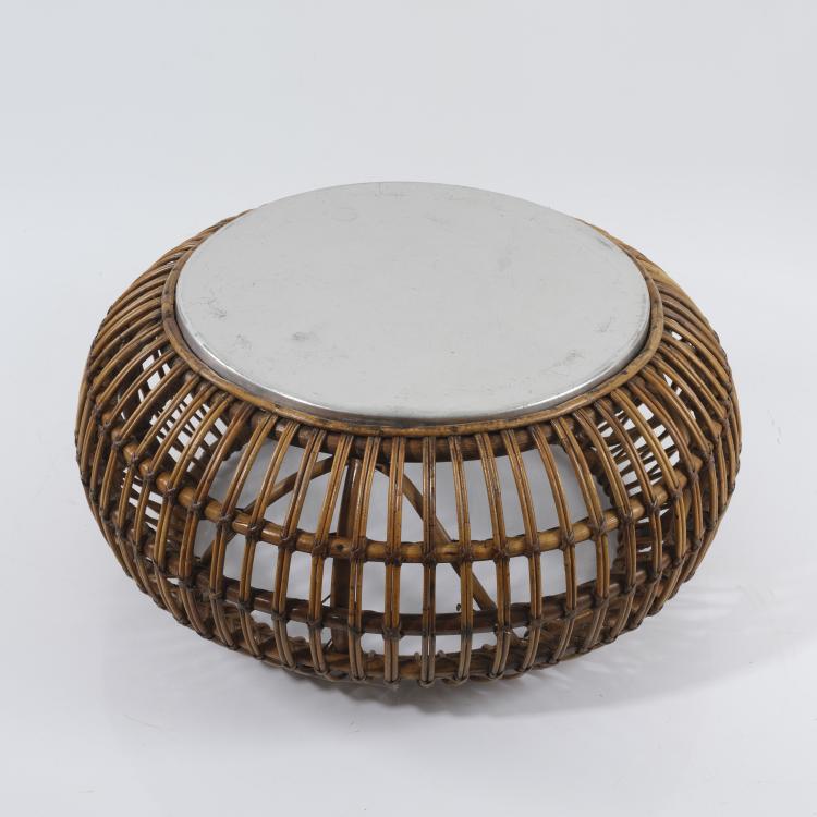 Hauptbild zu Objekt, Coffee table 'Margherita', 1951, Franco Albini (attributed), Vittorio Bonacina, Como, 155A 23