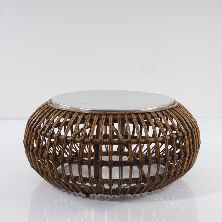 Bild 1 zu Objekt, Coffee table 'Margherita', 1951, Franco Albini (attributed), Vittorio Bonacina, Como, 155A 23