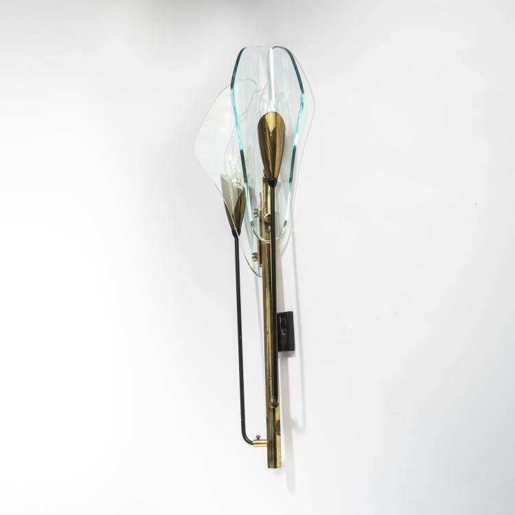 Bild 2 zu Objekt, Wall lamp similar to 'Dalia', c. 1955, Fontana Arte, Mailand (zugeschrieben), 155A 37