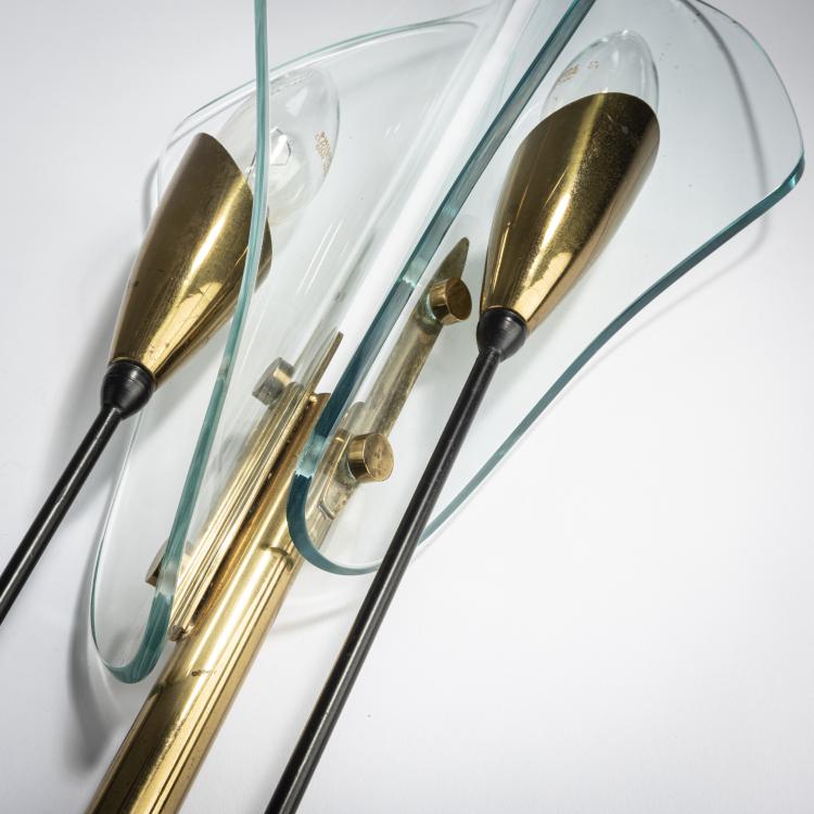 Bild 3 zu Objekt, Wall lamp similar to 'Dalia', c. 1955, Fontana Arte, Mailand (zugeschrieben), 155A 37