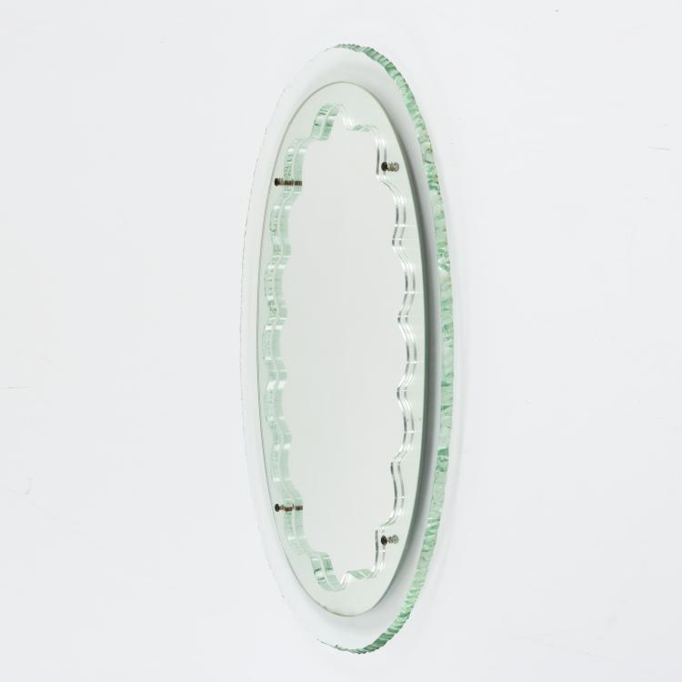 Hauptbild zu Objekt, Wall mirror, 1940s, Fontana Arte, Mailand (im Stile von), 155A 10