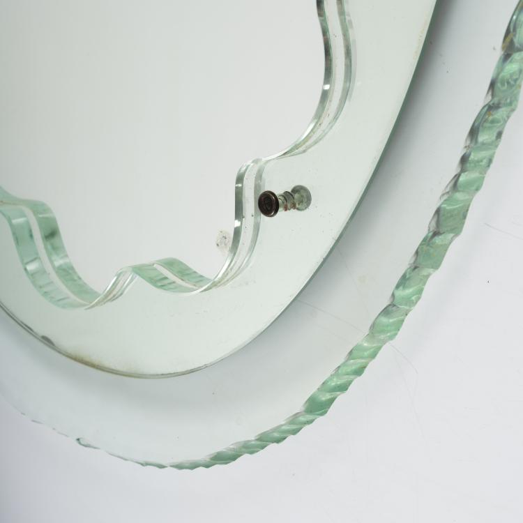 Bild 1 zu Objekt, Wall mirror, 1940s, Fontana Arte, Mailand (im Stile von), 155A 10