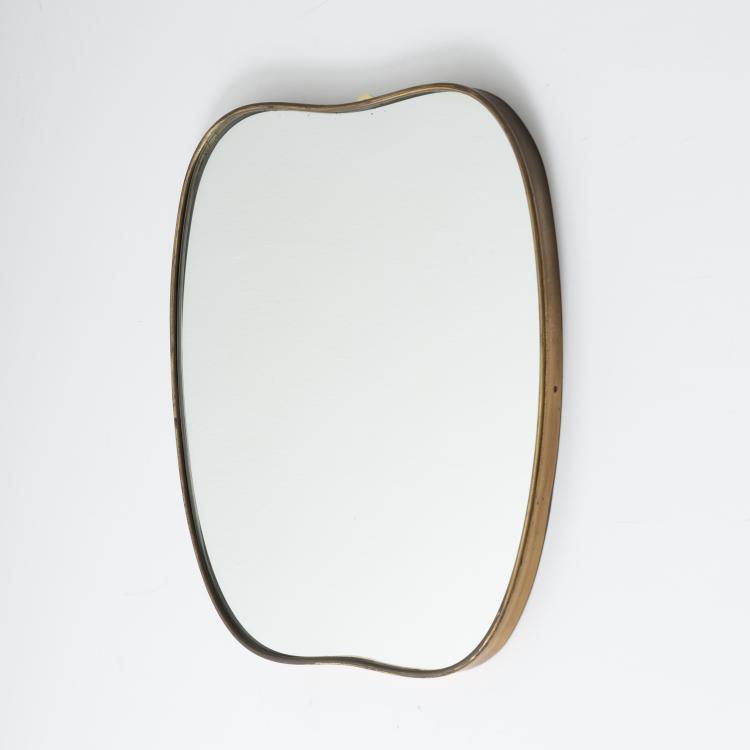 Hauptbild zu Objekt, Wall mirror, c. 1949, Italien, 155A 16