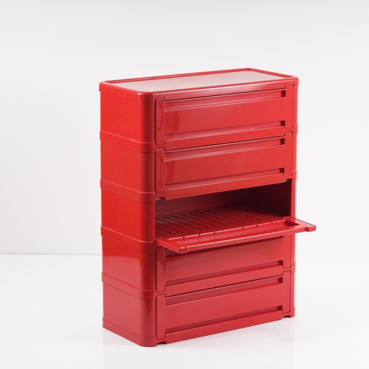 Bild 3 zu Objekt, '4963' dresser, c. 1974, Olaf von Bohr, Kartell, Noviglio, 155A 184