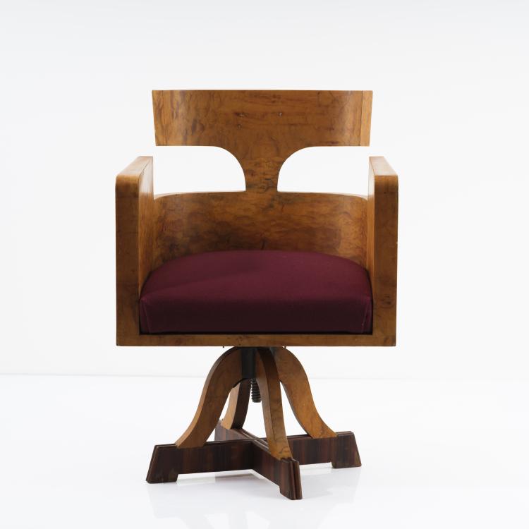 Bild 1 zu Objekt, Desk chair, c. 1930, Italien, 155A 2