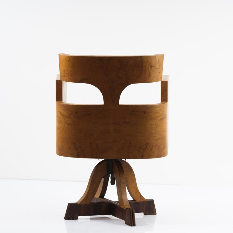 Bild 6 zu Objekt, Desk chair, c. 1930, Italien, 155A 2